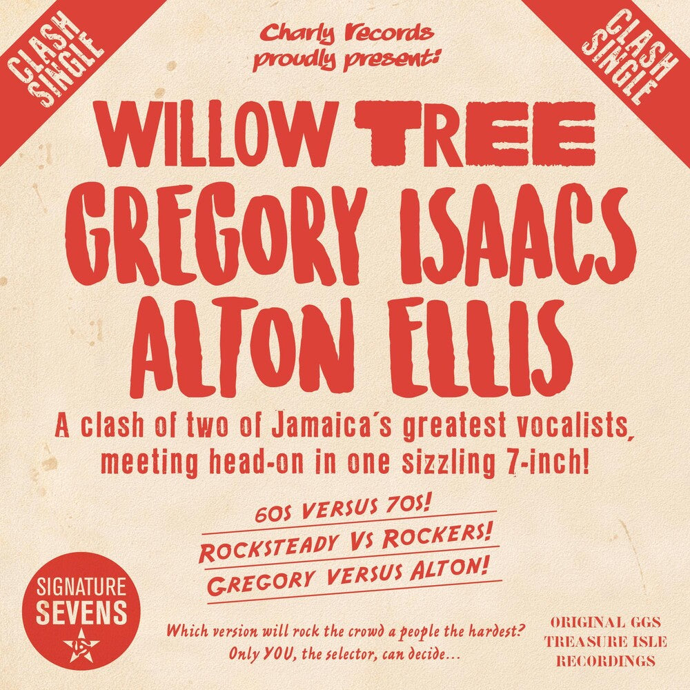 the album cover for Gregory Isaacs / Ellis,Alton - Willow Tree