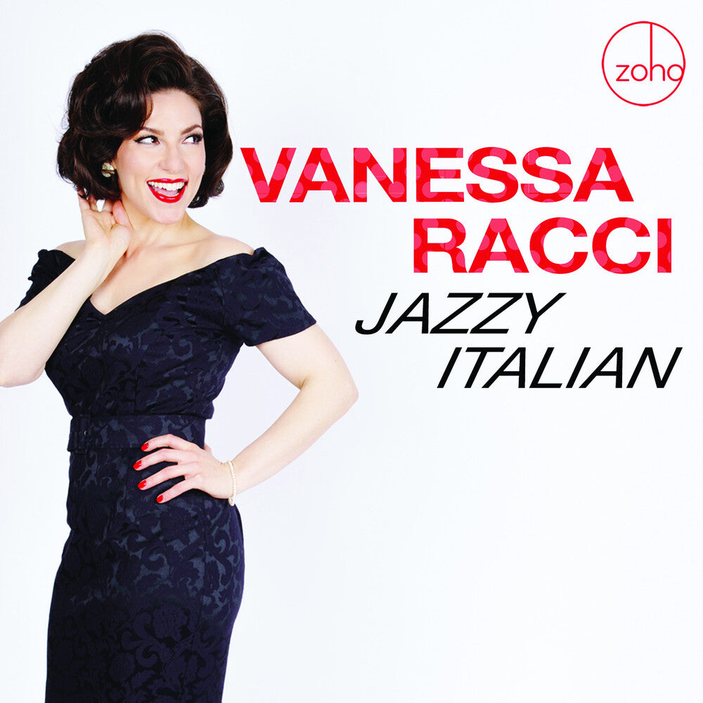 the album cover for Racci, Vanessa - Jazzy Italian