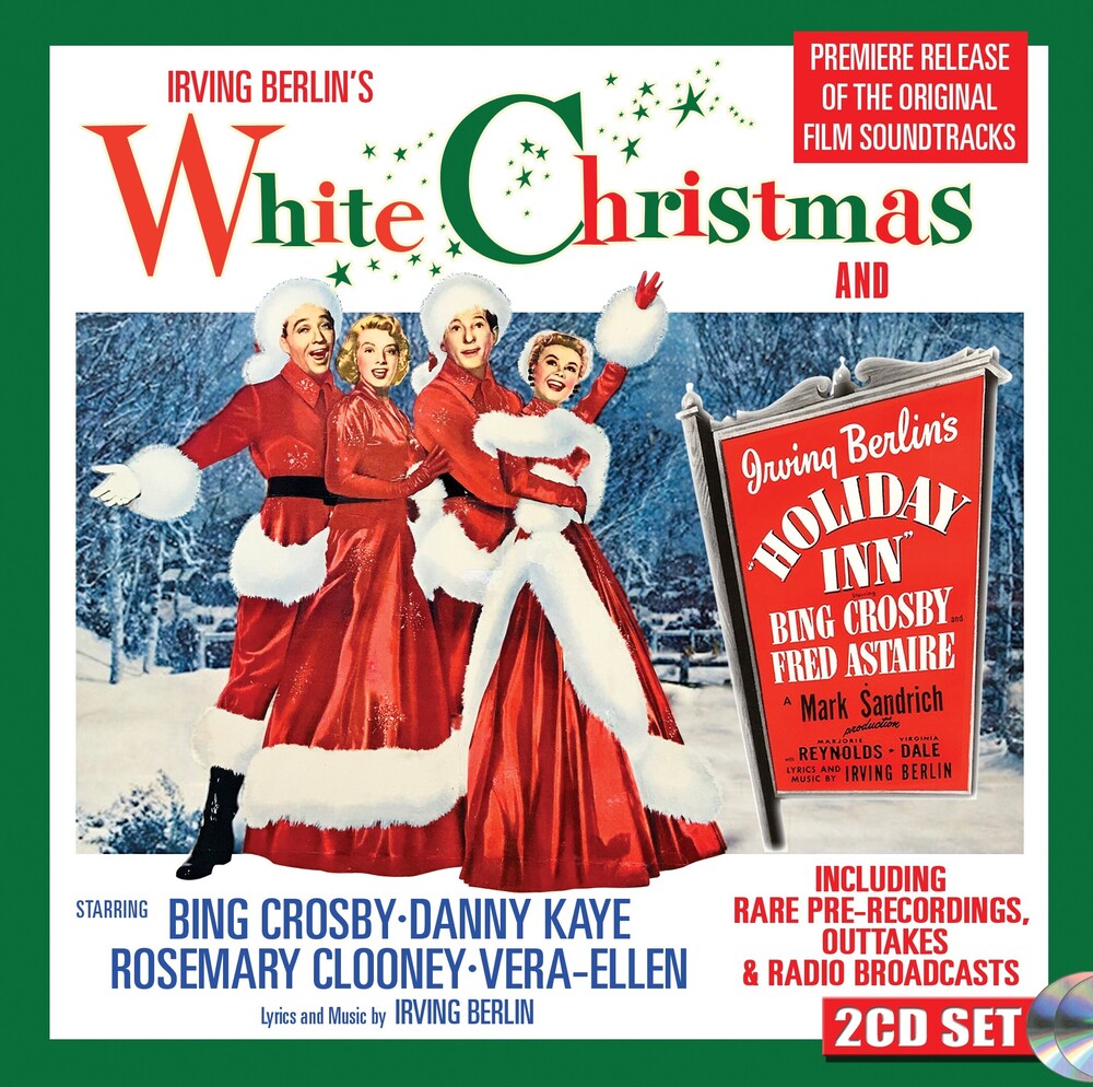 the album cover for Various Artists - White Christmas & Holiday Inn (Various Artists)