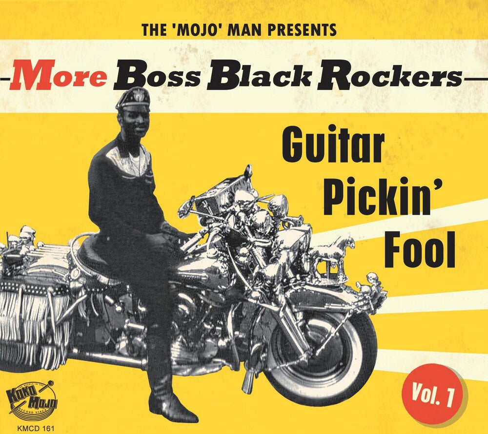 the album cover for More Boss Black Rockers 1: Guitar Pickin' / Var - More Boss Black Rockers 1: Guitar Pickin' / Var