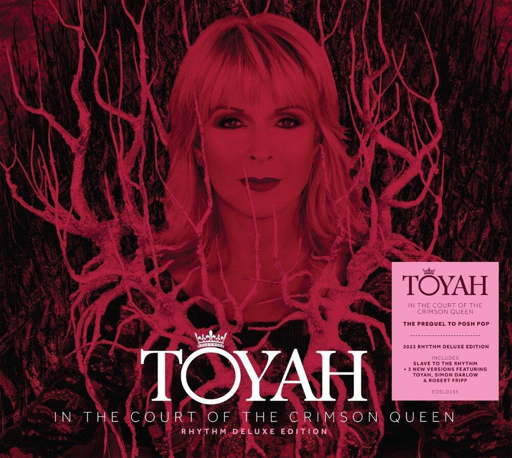 the album cover for Toyah - In The Court Of The Crimson Queen: Rhythm Deluxe