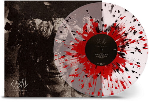 Cabal - Magno Interitus - Crystal Clear & Red with Black Splatter Vinyl Record