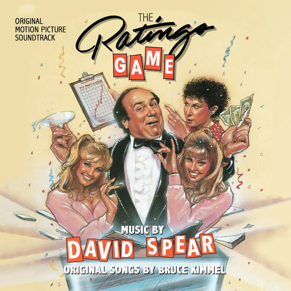 the album cover for David Spear (Ita) - Ratings Game / O.S.T. (Ita)