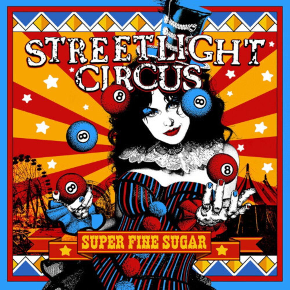 the album cover for Streetlight Circus - Super Fine Sugar
