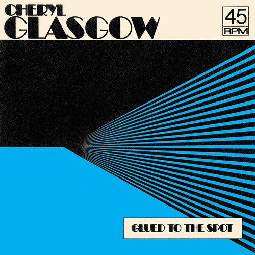 Cheryl Glasgow - Glued To The Spot - Clear Blue Vinyl Record