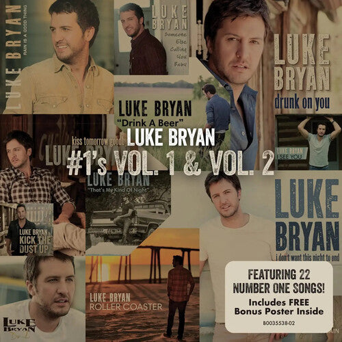 Bryan,luke - #1's Vol 1 & Vol 2 - Music CD