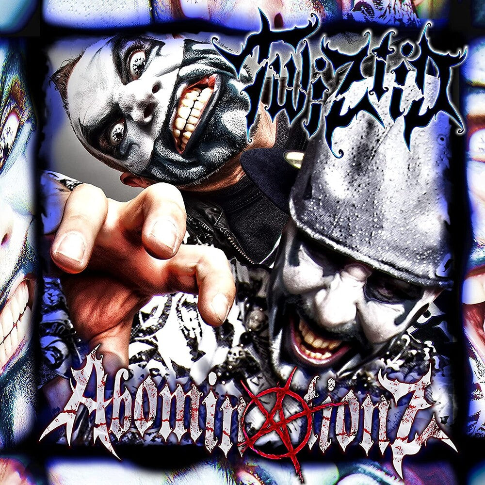 the album cover for Twiztid - Abominationz: Twiztid 25th Anniversary