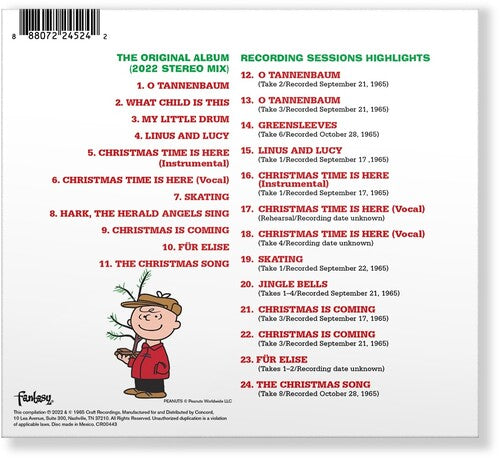 Vince Guaraldi - A Charlie Brown Christmas (Deluxe Edition) Music CD