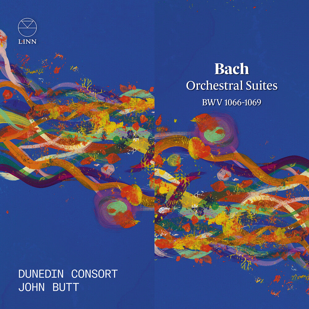 the album cover for J Bach .S. / Dunedin Consort / Butt - Orchestral Suites (2pk)