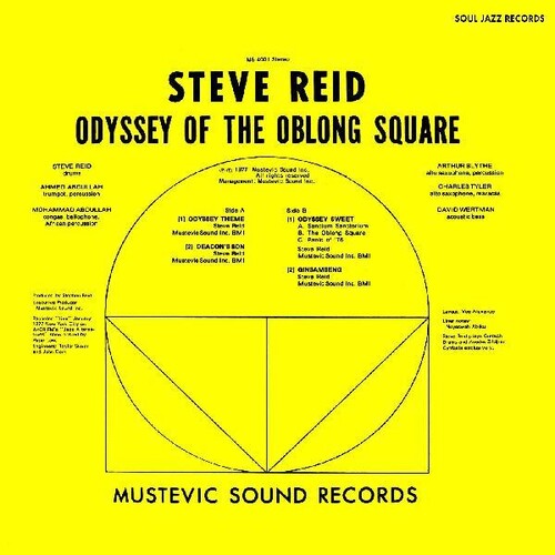 Steve Reid - Odyssey Of The Oblong Square Vinyl Record