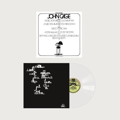 John Cage - John Cage - 180-Gram White Colored Vinyl Vinyl Record