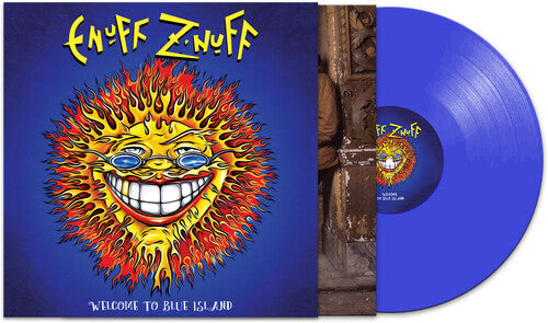 Enuff Z'nuff - Welcome To Blue Island - Blue Vinyl Record