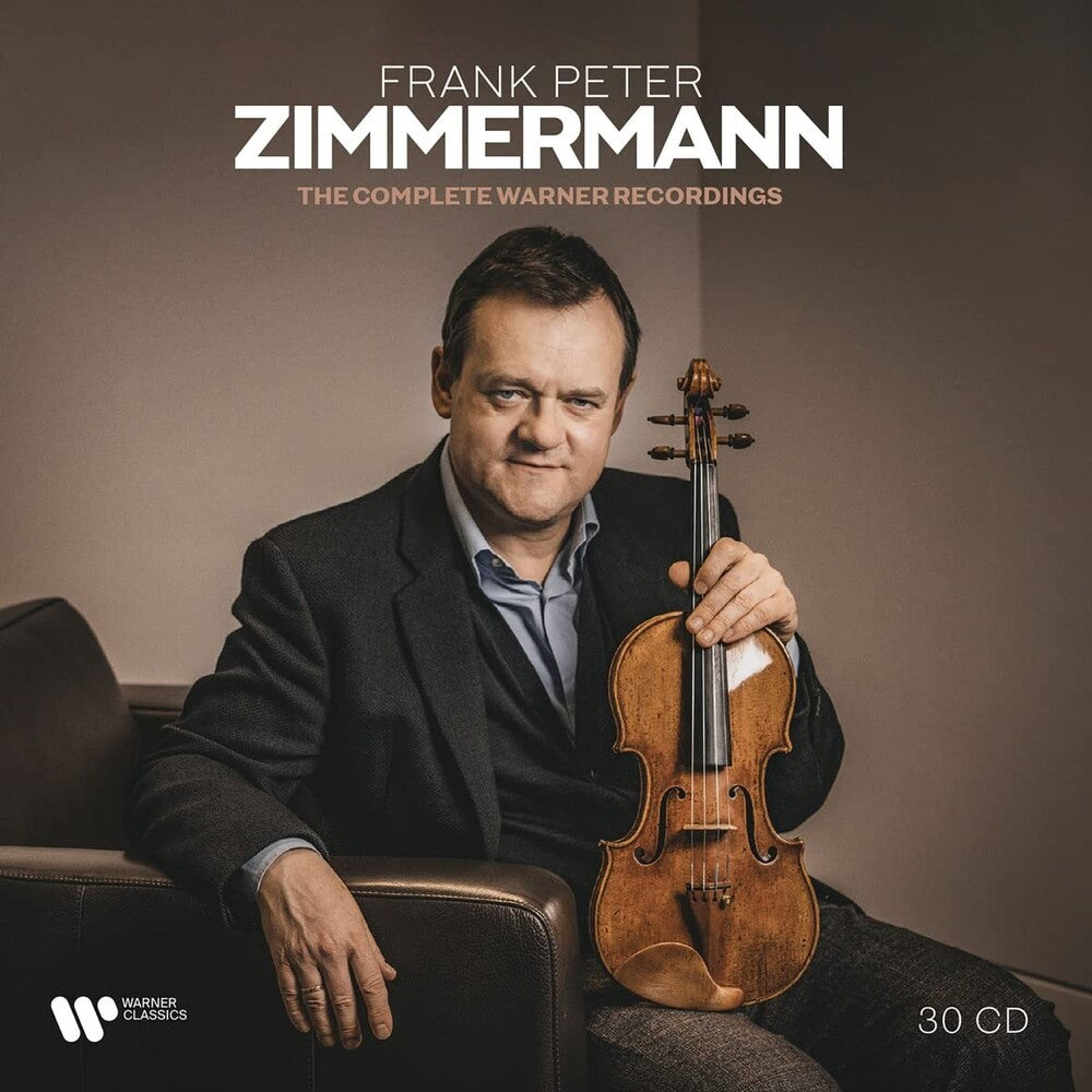 the album cover for Frank Peter Zimmermann - Complete Warner Classics Recordings