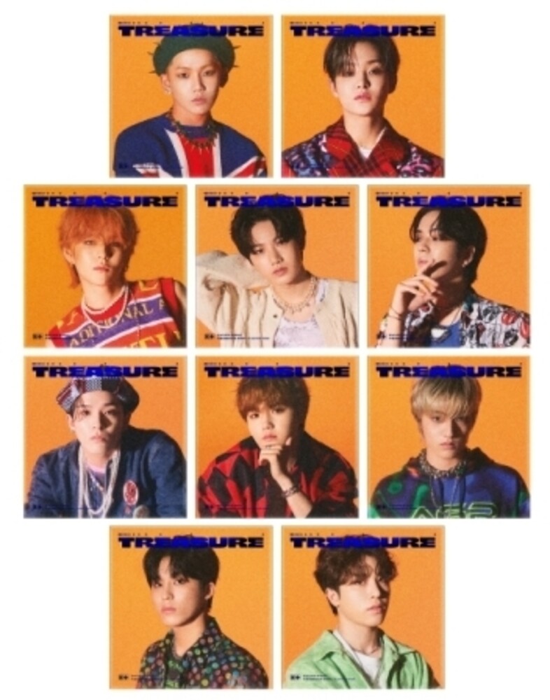 the album cover for Treasure - The Second Step: Chapter Two - Digipack Version - incl. 16pg Booklet + Selfie Photocard