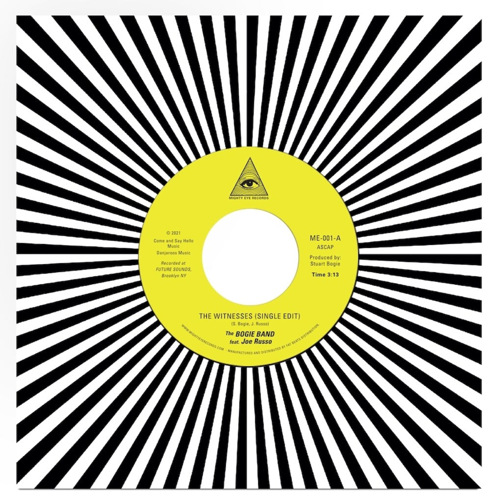the album cover for Bogie Band - Witnesses B/w Take Them On