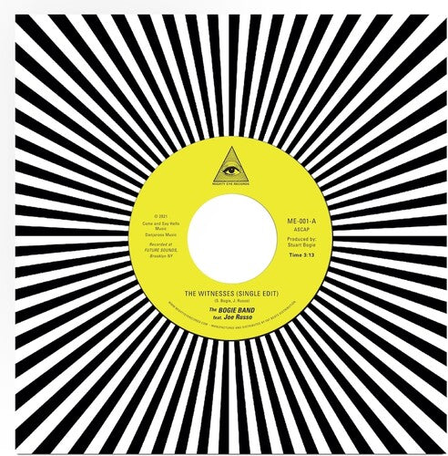 Bogie Band - Witnesses B/w Take Them On Vinyl Record