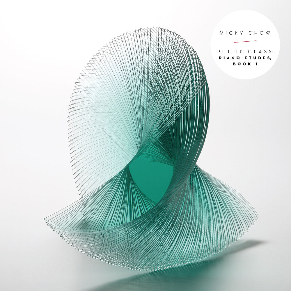 the album cover for Vicky Chow / Glass,Phillip - Glass: Piano Etudes Book 1