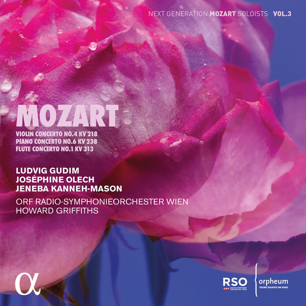 the album cover for Mozart / Ludvig Gudim / Kanneh-Mason,Jeneba - Violin Concerto No. 4 Kv 218 Piano