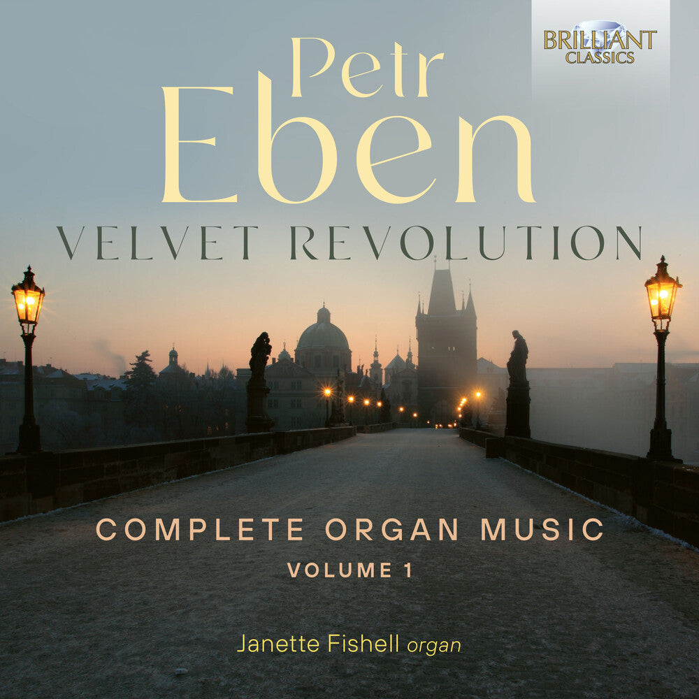 the album cover for Eben / Janette Fishell Sue - Velvet Revolution Complete Organ Music 1