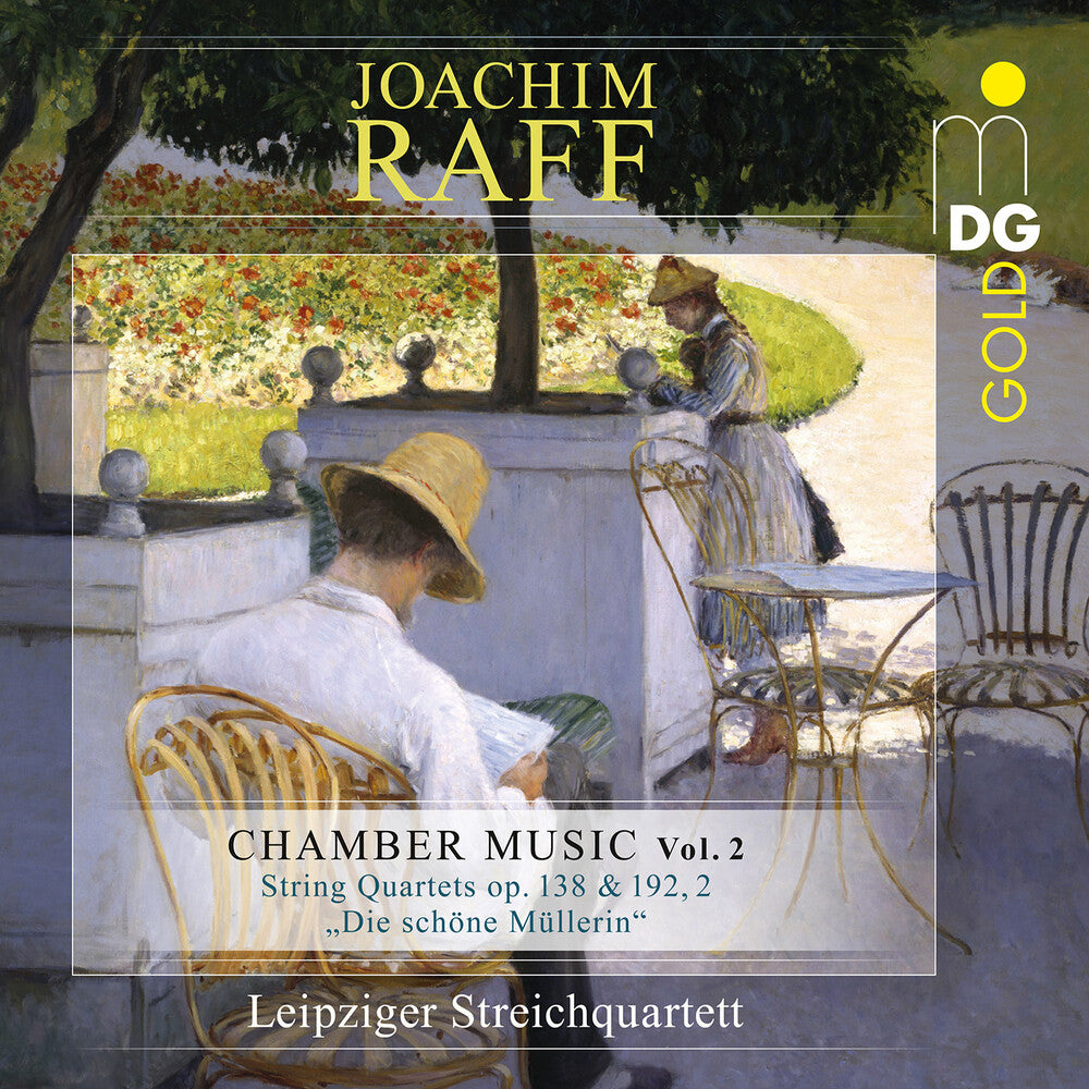 the album cover for Raff / Leipziger Streichquartett - Raff: Chamber Music, Vol. 2 - No. 5 Op. 138; No. 7 Op. 192 2