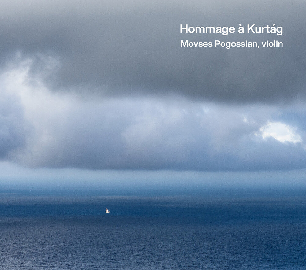 the album cover for Bartok / Pogossian, Movses - Hommage a Kurtag