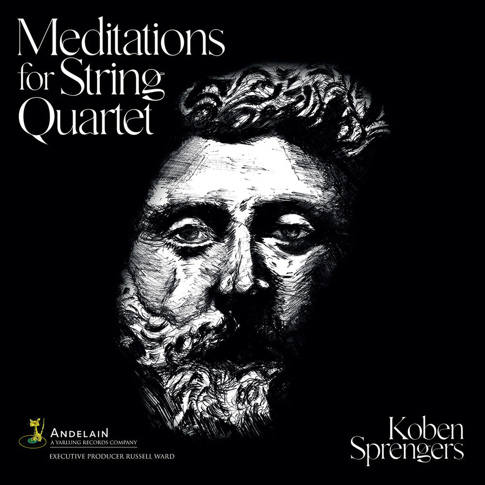 the album cover for Sprengers, Koben / Foster, Dawn - Sprengers: Meditations for String Quartet