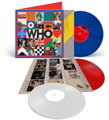 The Who - Who - Deluxe Edition includes 2LP's on Red & Blue Colored Vinyl with Bonus 10-Inch Vinyl Record
