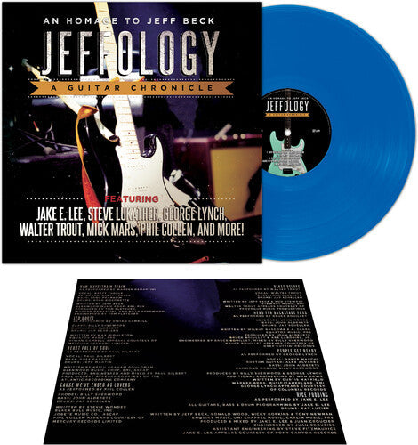 Various Artists - Jeffology - An Homage To Jeff Beck (Various Artists) - Blue Vinyl Record