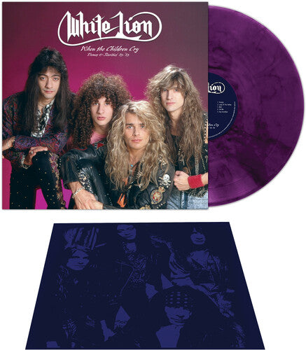White Lion - When The Children Cry - Demos & Rarities '83-'89 - Purple Marble Vinyl Record