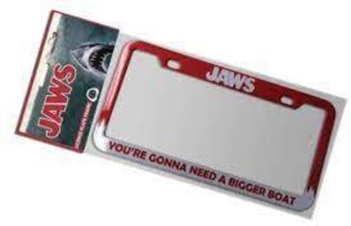 Jaws - Bigger Boat License Plate Frame - Jaws - Bigger Boat License Plate Frame - Novelties