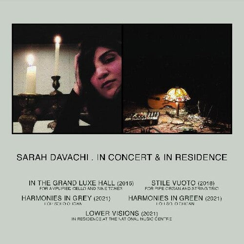 Davachi,sarah - In Concert & In Residence - Music CD