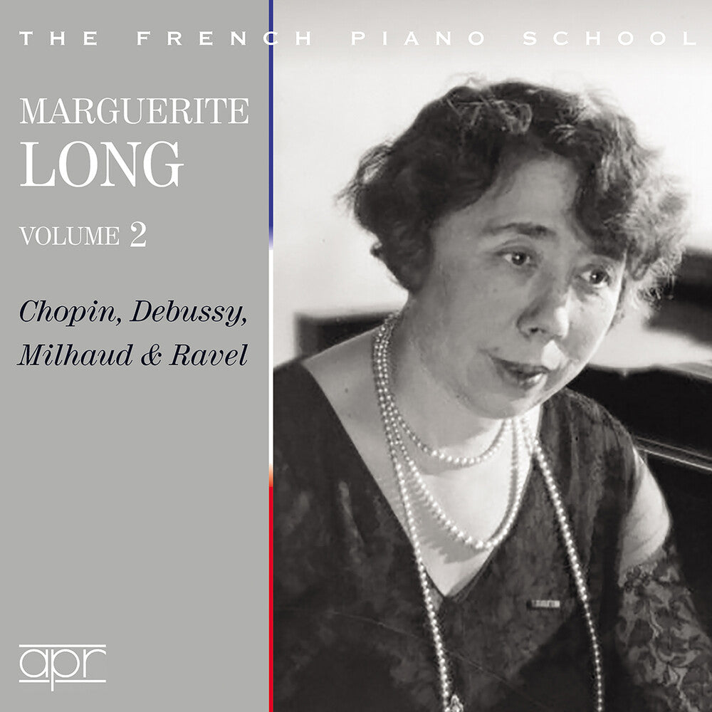 the album cover for Chopin / Debussy / Milhaud - Marguerite Long Vol. 2