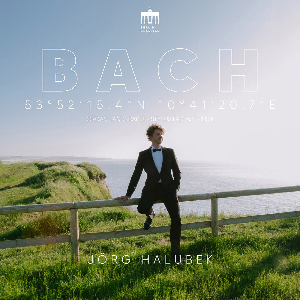 the album cover for J Bach .S. / Halubek - Organ Landscapes