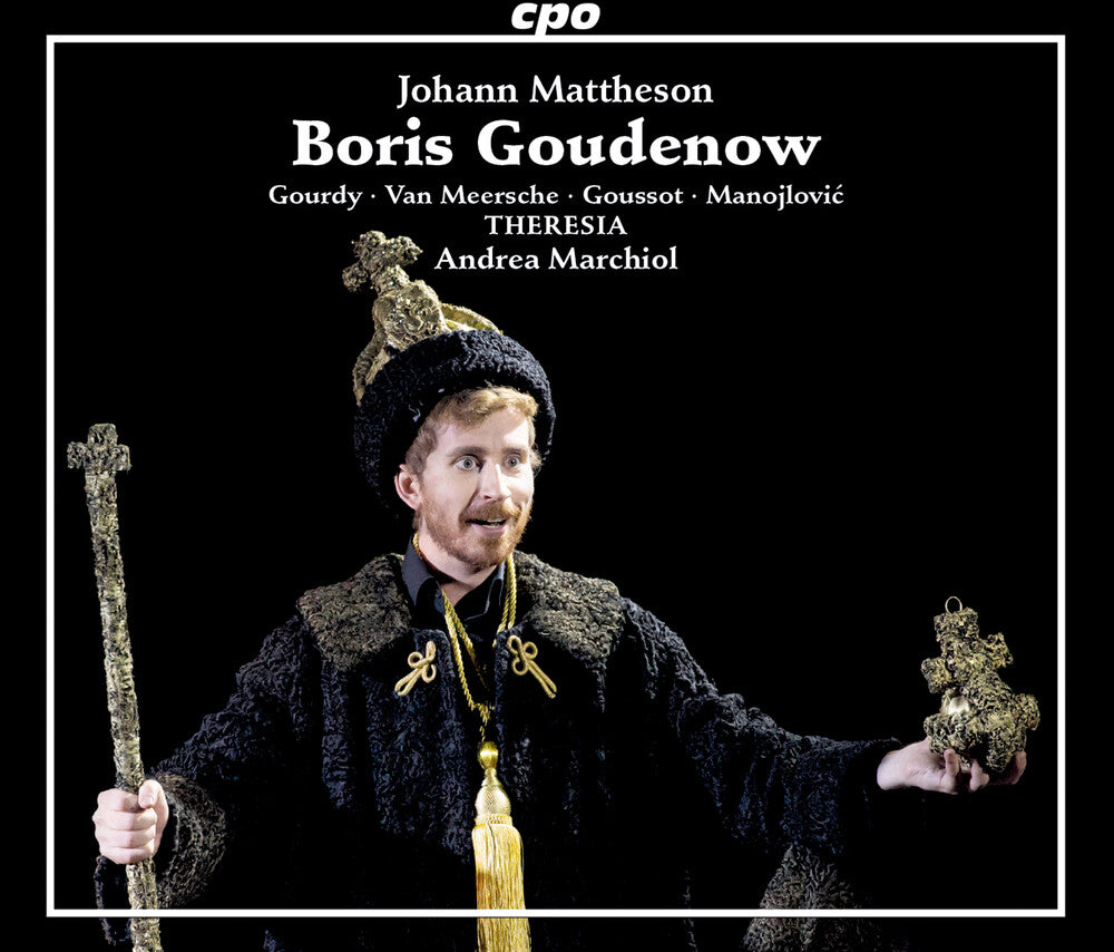 the album cover for Mattheson / Gourdy / Meersche - Boris Goudenow