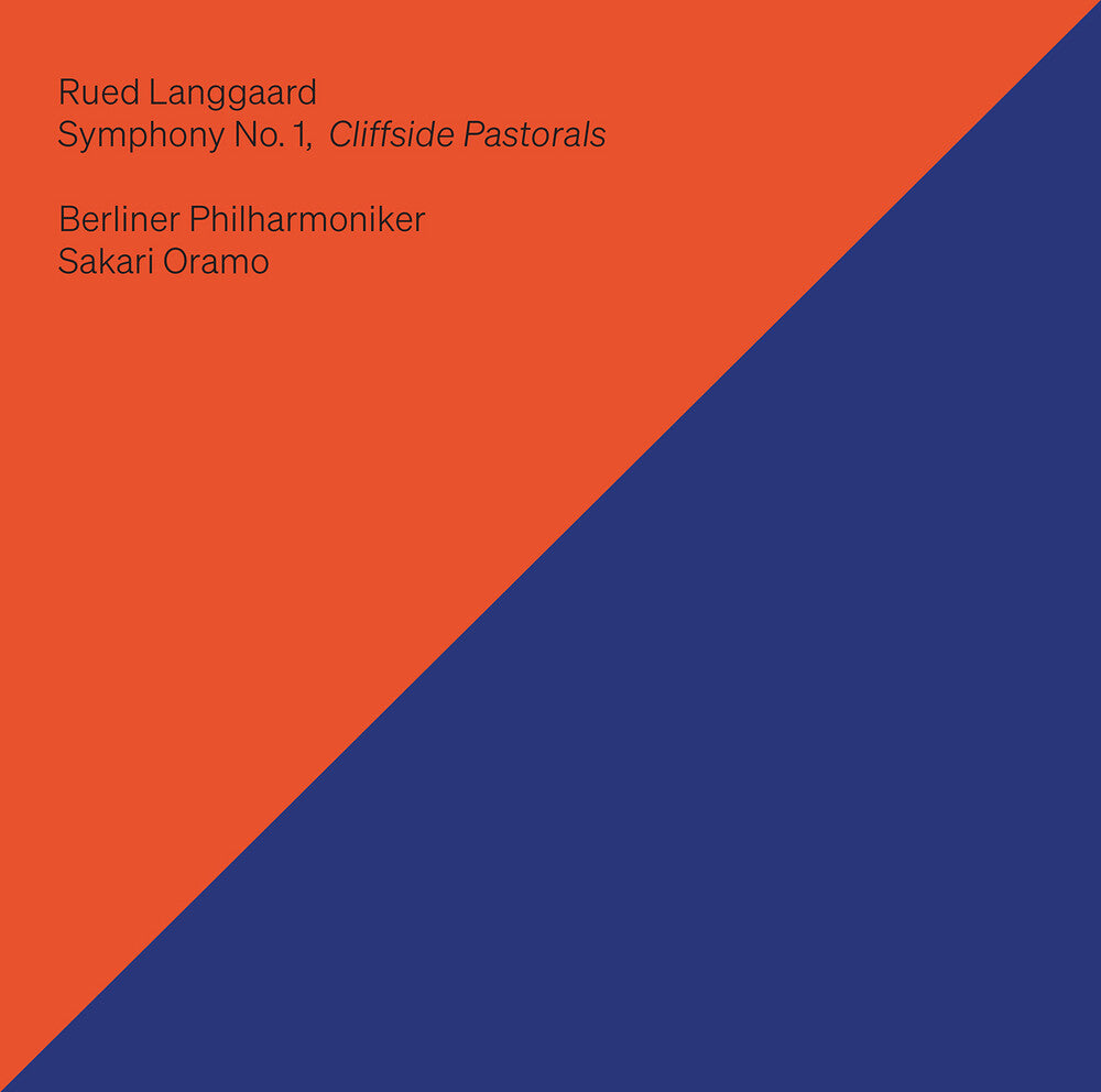 the album cover for Langgaard / Berliner Philharmoniker - Symphony No. 1 Cliffside Pastorals (Hybr)