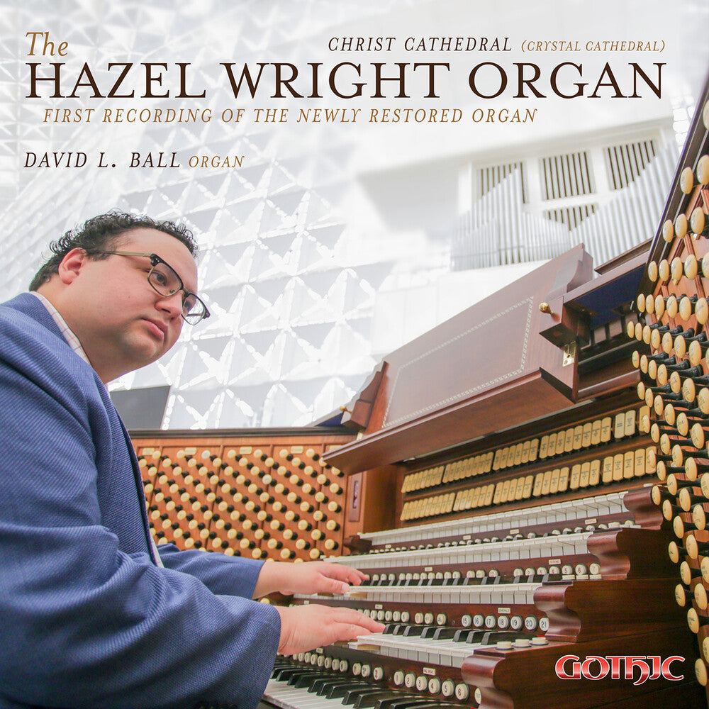 the album cover for J Bach .S. / Brahms / Ficarri / Gigout - First Recording Of The Newly Restored Organ
