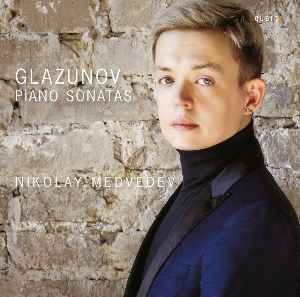 the album cover for Glazunov / Medvedev - Piano Sonatas