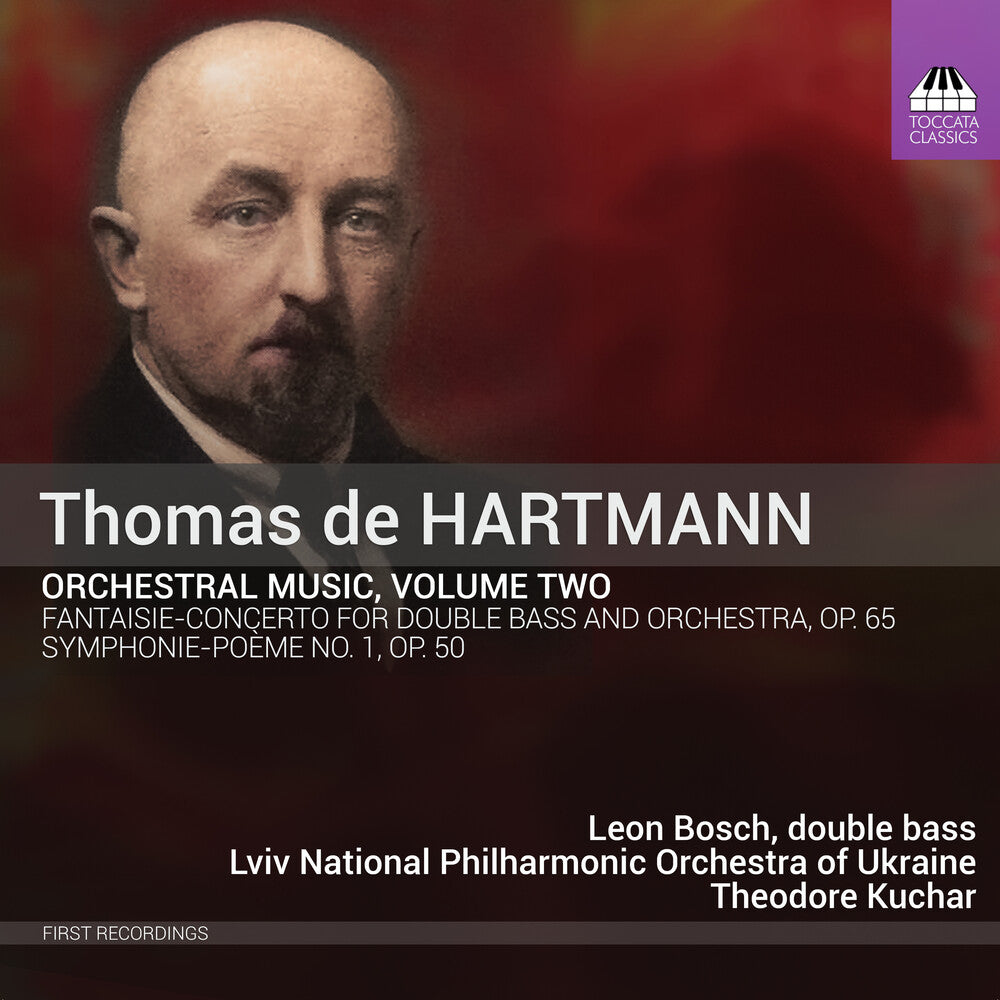 the album cover for Hartmann / Bosch - Orchestral Music, Vol. 2