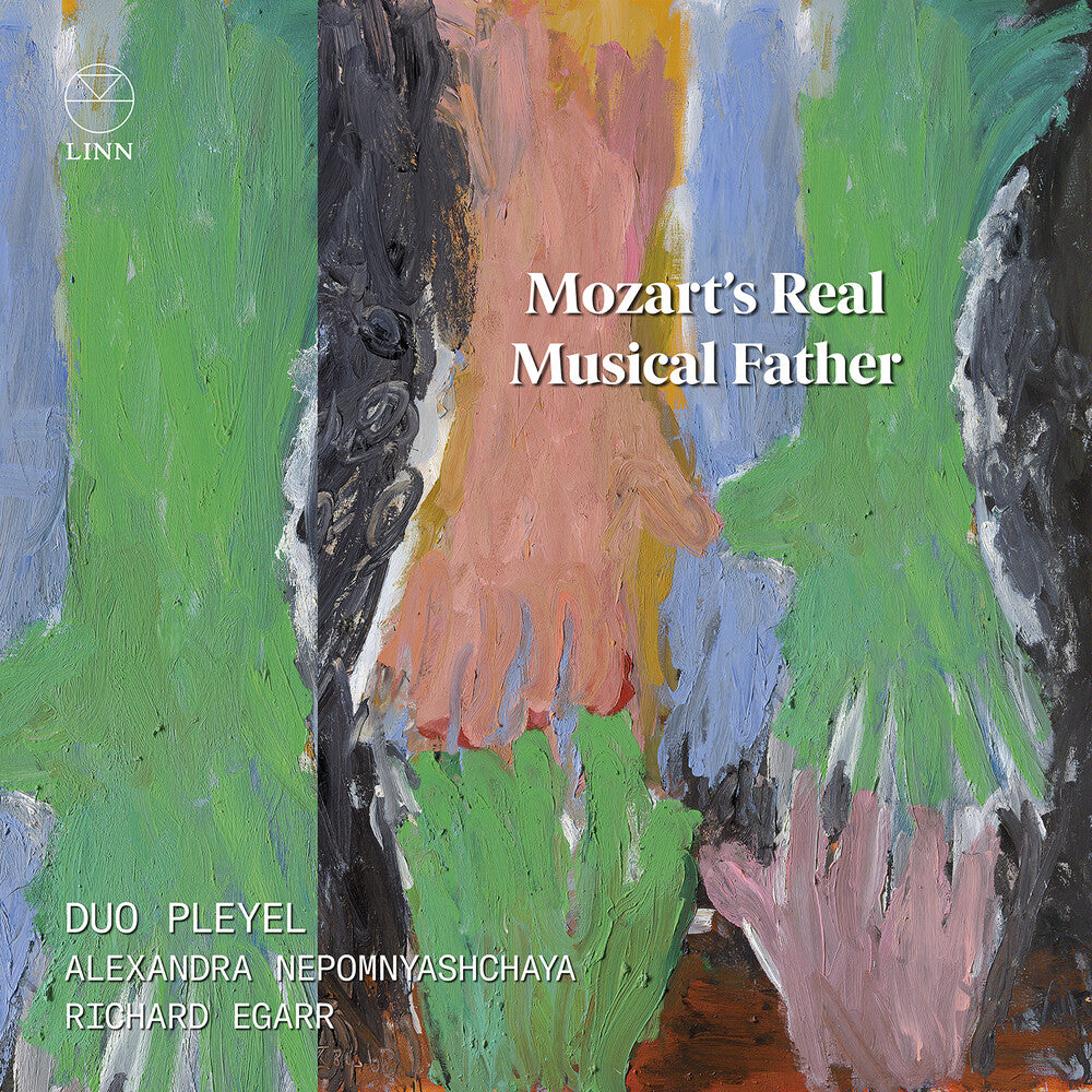 the album cover for Mozart / Duo Pleyel - Mozarts Real Musical Father