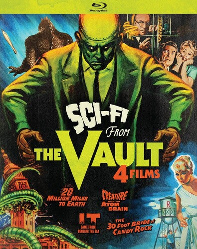 Sci-fi From The Vault - 4 Classic Films Bd - Sci-fi From The Vault - 4 Classic Films Bd - Blu-ray