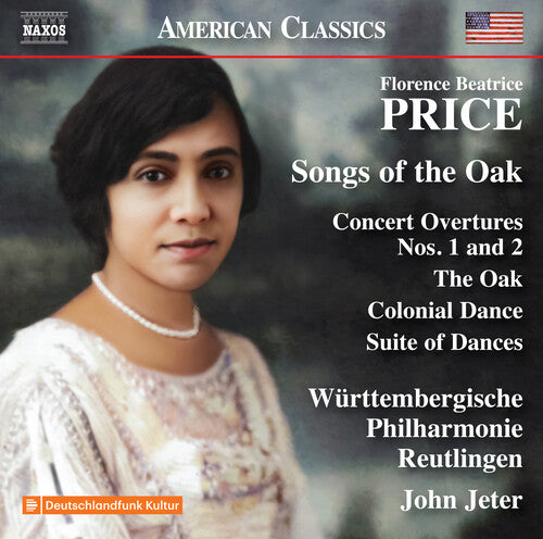 Price,florence Beatrice - Songs Of The Oak: Concert Overtures Nos 1-2 - Music CD