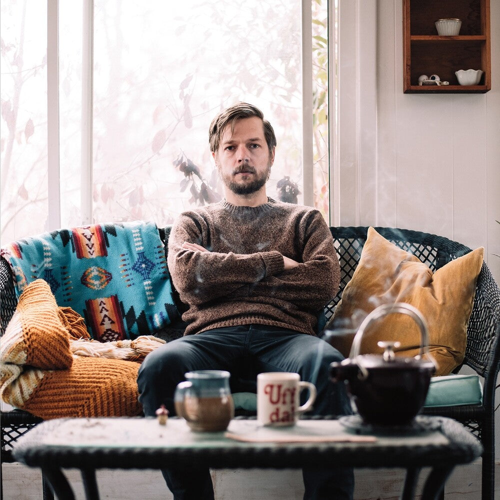 the album cover for M Porter . Lockwood - Sisyphus Happy