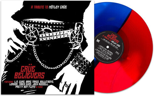 Pretty Boy Floyd - Crue Believers - A Tribute to Motley Crue - red/blue Vinyl Record