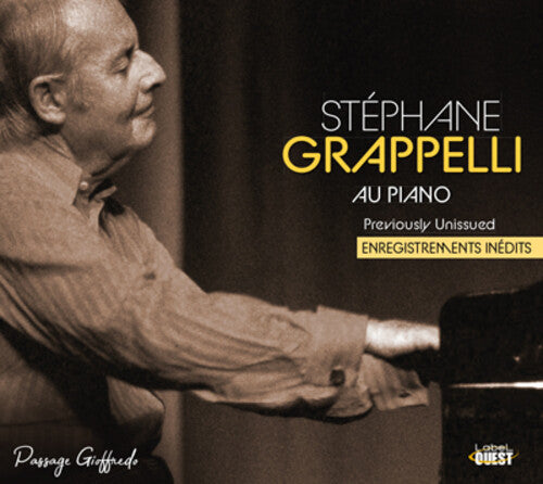 Grappelli,stephane - Stephane Grappelli Au Piano - Music CD