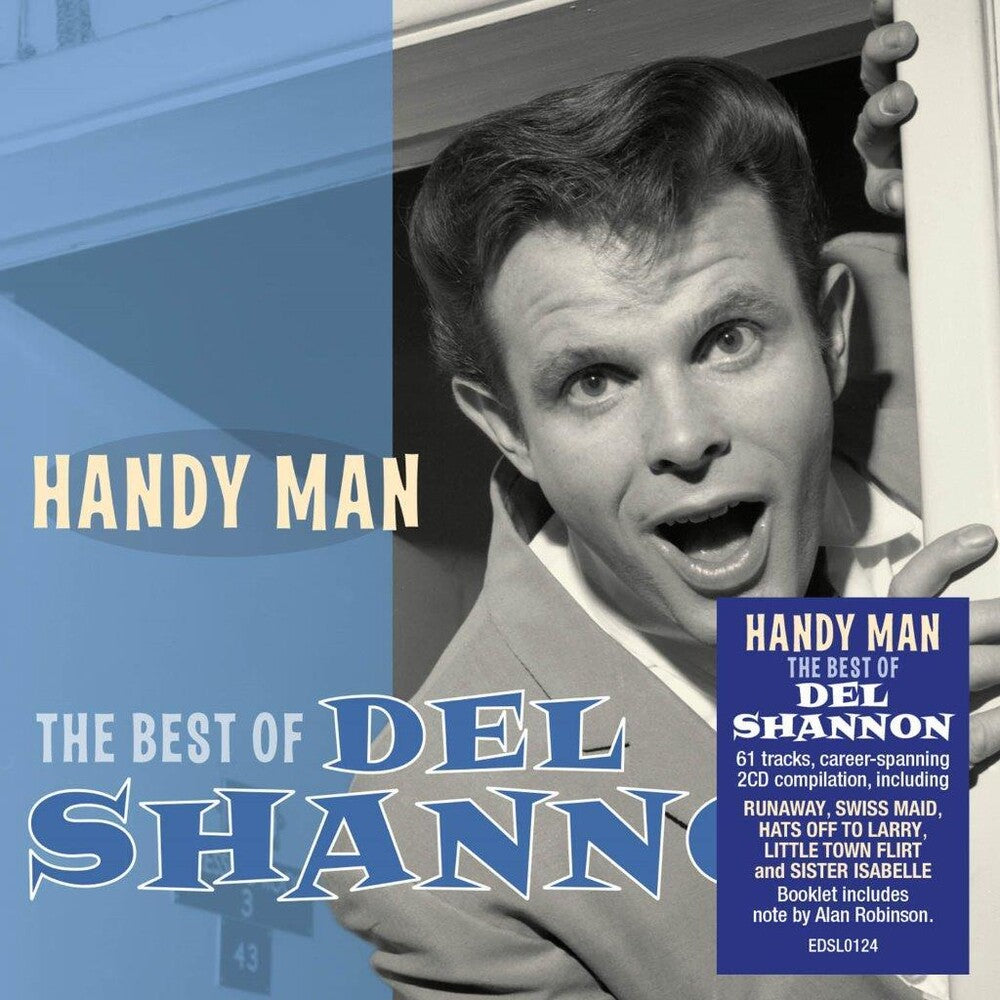 the album cover for Del Shannon - Handy Man: The Best Of (Uk)