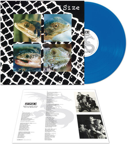 Size - Nadie Puede Vivir Con Un Monstruo - Blue Vinyl Record