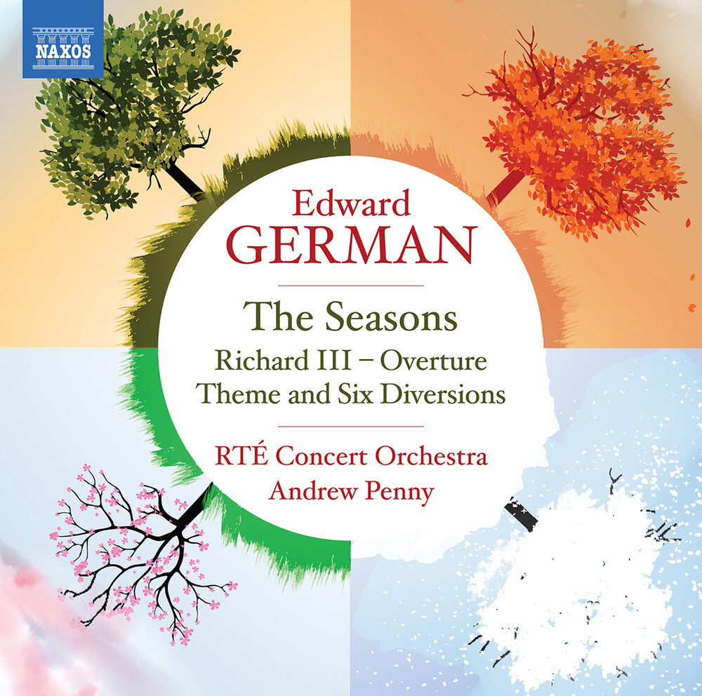 the album cover for German / Rte Concert Orchestra / Penny - Seasons / Richard III: Overture / Theme & Six