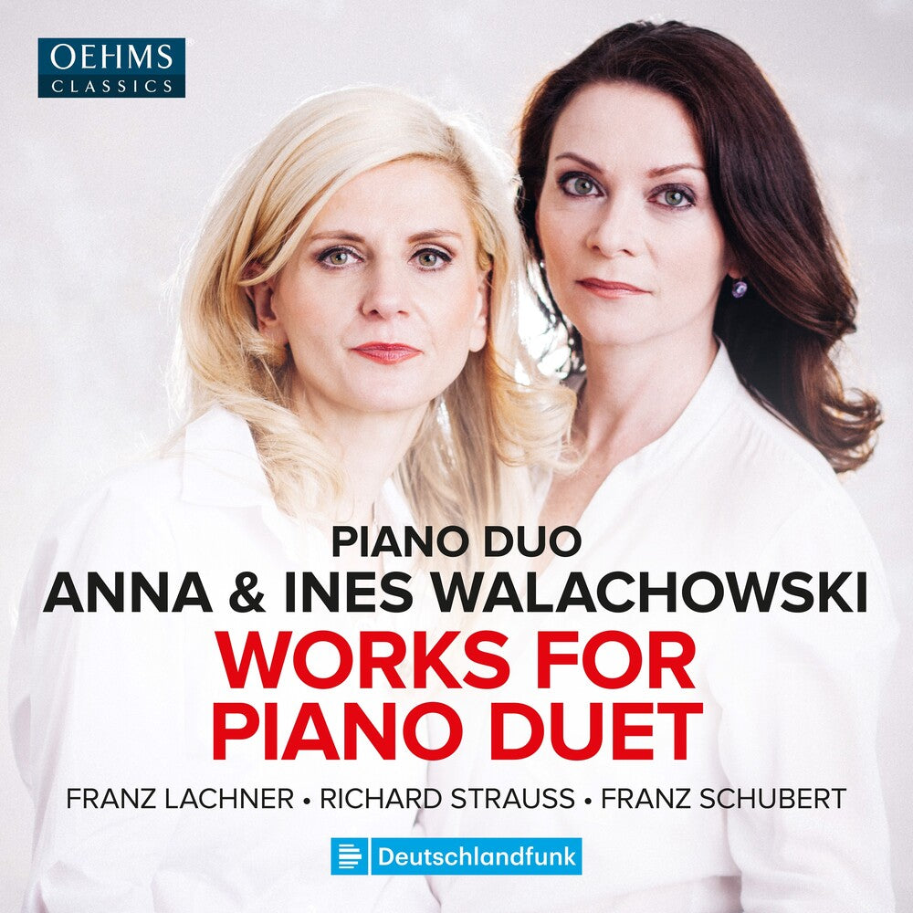 the album cover for Schubert / Strauss / Walachowski - Works for Piano Duet