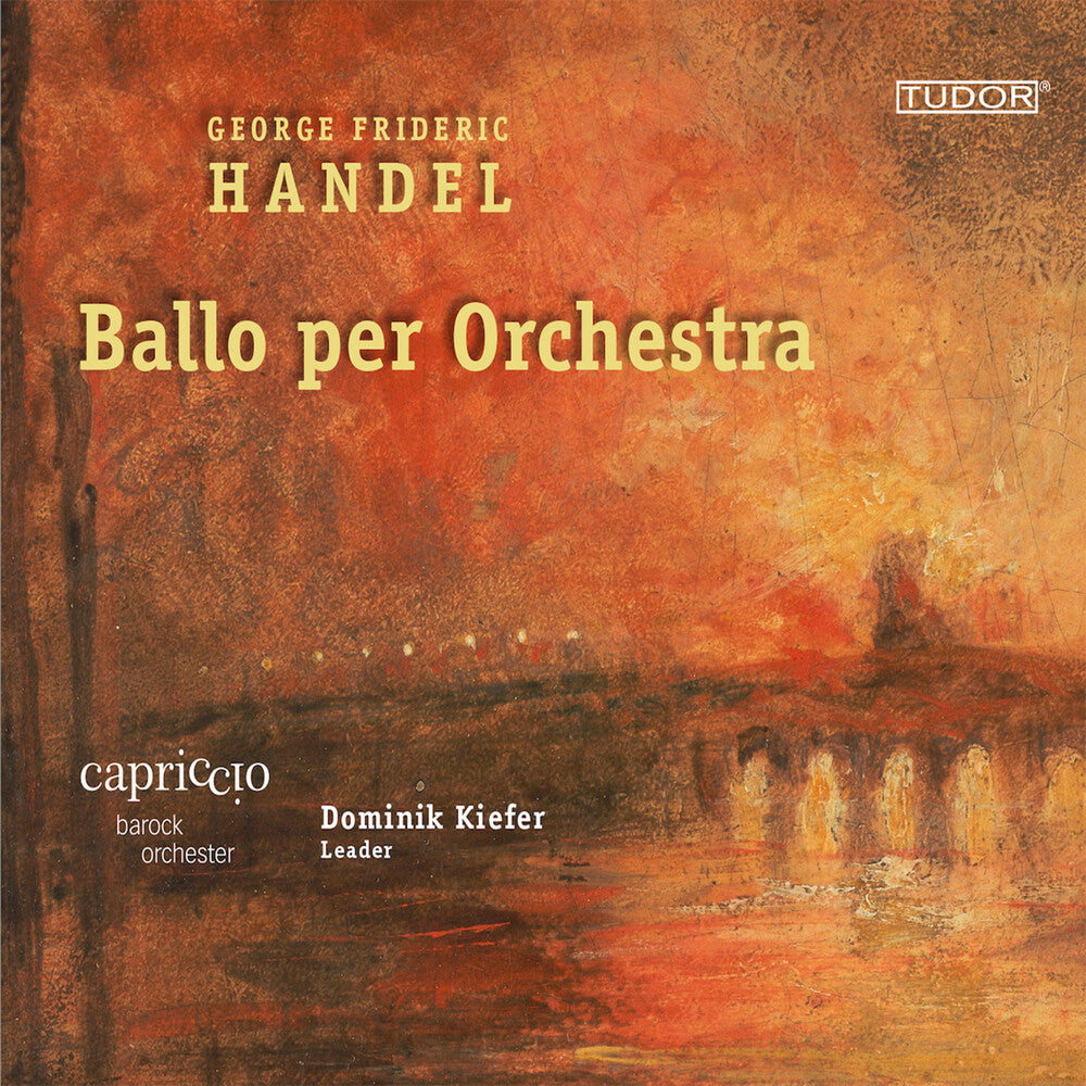 the album cover for Handel / Capriccio Barockorchester - Ballo Per Orchestra