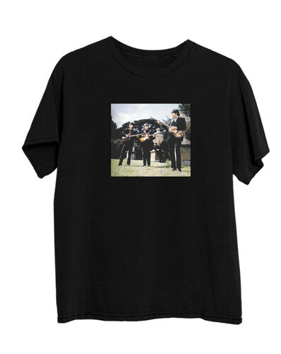 Beatles Color Revolver Pic Black Unisex Ss Tee M - Beatles Color Revolver Pic Black Unisex Ss Tee M - Apparel
